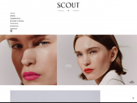 scout-model.com Webseite Vorschau