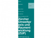 umweltschutz.zh.ch Webseite Vorschau