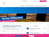 fdp-volketswil.ch Webseite Vorschau