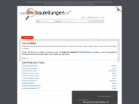 die-bauleitungen.ch Webseite Vorschau