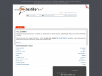 die-textilien.ch Webseite Vorschau