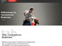 tanzzentrum-bodensee.com Webseite Vorschau