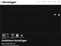 autohaus-hunzinger.de Webseite Vorschau