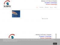 flytogether.at Webseite Vorschau