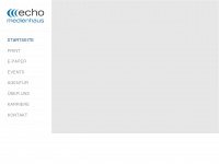 echo.at Webseite Vorschau