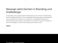 newsign.ch Webseite Vorschau