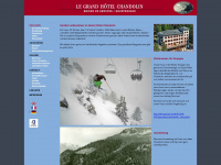 legrandhotelchandolin.ch Webseite Vorschau