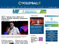 volleyball.it Webseite Vorschau