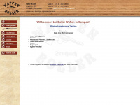 boller-waffen.ch Webseite Vorschau