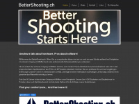 bettershooting.ch Webseite Vorschau
