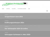 taelischuetzen.ch Webseite Vorschau