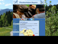 pferdeerleben-bayern.de Webseite Vorschau