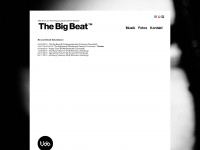 thebigbeat.de Webseite Vorschau