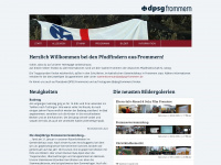 dpsg-frommern.de Webseite Vorschau