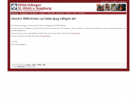 dpsg-villingen.de Webseite Vorschau