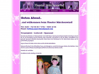 theater-maerchenwind.de Webseite Vorschau