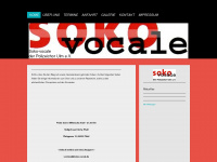 soko-vocale.de Webseite Vorschau