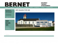 bernetbau.ch Webseite Vorschau
