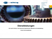 wfreiag.ch Webseite Vorschau