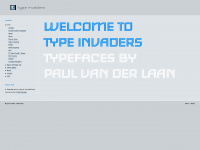 type-invaders.com Webseite Vorschau