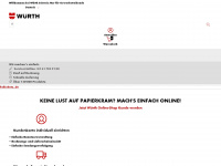 wuerth-ag.ch Webseite Vorschau