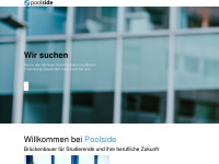poolside.ch Webseite Vorschau