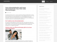 grandestables.ch Webseite Vorschau