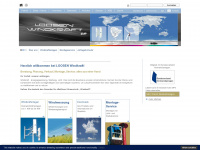 loosen-windkraft.de Webseite Vorschau