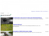 hoerbranz.at Webseite Vorschau