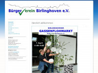 bv-birlinghoven.de Webseite Vorschau