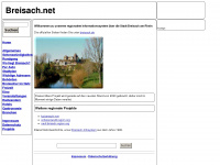 breisach.net Webseite Vorschau
