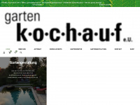 kochauf.at Webseite Vorschau