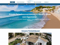 moraira1.de Webseite Vorschau