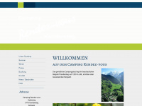 camping-kandersteg.ch Webseite Vorschau
