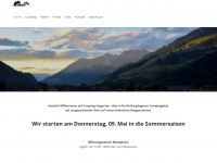 campingseegarten.ch Webseite Vorschau