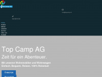 topcamp.ch Webseite Vorschau