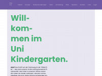 uni-kindergarten.de Webseite Vorschau