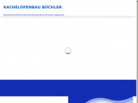 kachelofenbau-buechler.de Webseite Vorschau
