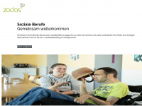 zodas.ch Webseite Vorschau