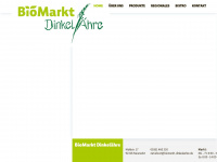 biomarkt-dinkelaehre.de Webseite Vorschau