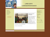 lanz-leo.de Webseite Vorschau