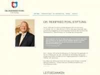 dr-reinfried-pohl-stiftung.de Webseite Vorschau