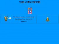 funktechnik-thrainer.de Webseite Vorschau
