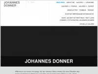 johannes-donner.de Webseite Vorschau