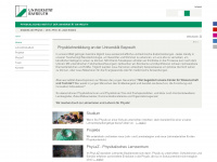 physikdidaktik.uni-bayreuth.de Webseite Vorschau