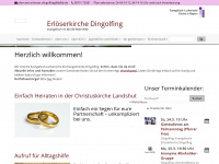 erloeserkirche-dingolfing.de Webseite Vorschau