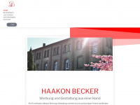 haakonbecker.de Webseite Vorschau