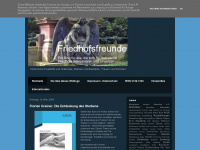 friedhofsfreunde.blogspot.com Webseite Vorschau