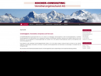 kocher-consulting.ch Webseite Vorschau