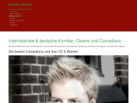comedy-club.biz Webseite Vorschau